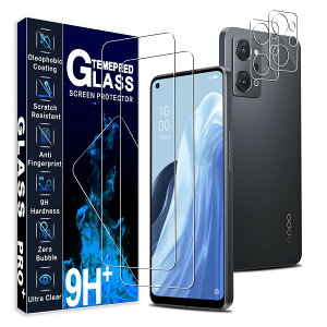 対応 OPPO Reno7 A ガラスフィルム 【国産旭硝子素材製?2枚 フィルム+2枚カメラレンズフィルム】OPPO Reno7 A / Reno9 A 保護フィルム OPG04 フィルム 強化ガラス 超薄 硬度9H 横から見えない 耐衝撃 飛