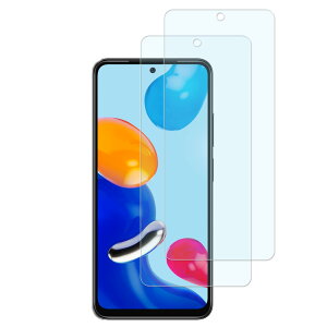HKKAIS Redmi Note 11 �K���X�t�B�����y2���Z�b�g�z �u���[���C�g�J�b�g ���{���Ɏq�̗p Xiaomi Redmi Note 11 �p �K���X�t�B���� �J�����t�B���� ���� �K���X �t����� �ی�t�B����