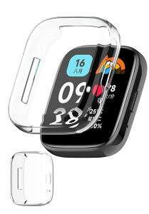 Xiaomi Redmi Watch 3 Active�p �P�[�X TPU�f�� ���� Redmi Watch 3 Active�Ή� �v���e�N�^�[�J�o�[ �ϏՌ� �����^ �y�� �w��h�~ �V���I�~ Redmi Watch 3 Active�p �ی�J�o�[ ��K���X�f�� ���ϖh�~ ����~�� (�N