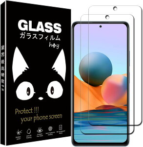 For Xiaomi Redmi Note 10 Pro KXtB yHuyz tیtB Ɏqfލ̗p KX tB dx9H  2.5D ϏՌ  ϋv ώw Uh~ LbYP[^CFor Xiaomi Redmi