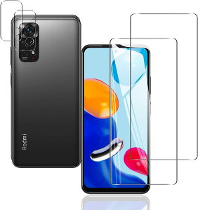 �y2���t���t�B����+2�������Y�t�B�����zXiaomi Redmi Note 11 �K���X�t�B���� ���Y���ɎqAGC�f�� �s�N�Z��7A �ی�t�B���� �y �d�x9H ���Y���ɎqAGC�f�� �C�A�[�� ��U�h�~ �w��h�~ �����x �Ռ��z��