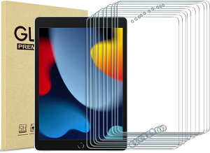 ProCase iPad 9���� �t�B���� 10.2�C���` 8����E7����K�p �S�ʋz���^�C�v �d�x9H �N���A�����K���X �\��H��t�� (10��)