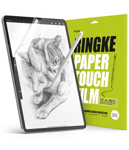 yRingkeziPad Pro 12.9" (6 / 5 / 4 / 3rd) tB PAPER TOUCH FILM (HARD) ʕی tی ϏՌ h~ ϖ ˃V[g XN[veN^[ (ACpbh 12.9C`) - 2