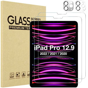 ProCase iPad Pro 12.9C` tB2{Yی2 6 2022 5 2021 4 2020 tیtB ώw KX XN[veN^[