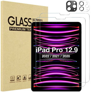 ProCase iPad Pro 12.9C` tB2{Yی2 6 2022 5 2021 4 2020 tیtB ώw KX XN[veN^[