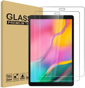 �y2���Z�b�g�zfor Samsung Galaxy Tab A 10.1(SM-T510 T515 T517) �K���X�t�B���� ���{���Ɏq�f�� 2019���f�� �T���\��10.1�C���`Galaxy Tab A �^�u���b�g�t���ی�t�B���� 2.5D�������h�G�b�W���H 9H�d�x �K���X