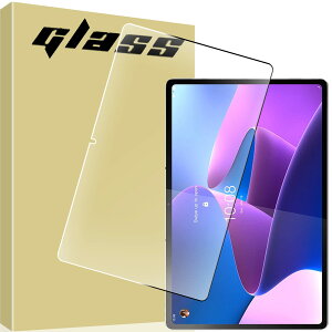 FOR Lenovo Tab P12 Pro ZA9D0030JP 12.6C` p̃KXtB KX FOR NEC LAVIE Tab T12 T1295/DAS PC-T1295DAS 12.6C` p̃^ubg Ή tیtB ώw \ʍdx9H 2.5DEhH 
