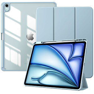 iPad Air 13C` P[X 2024 TiMOVO 13C`iPad air M2 P[X iPad air 13C` Jo[ y[ obN PencilProCX[dΉ PUU[ O܂ TPU X^h I[gX[v@\t y