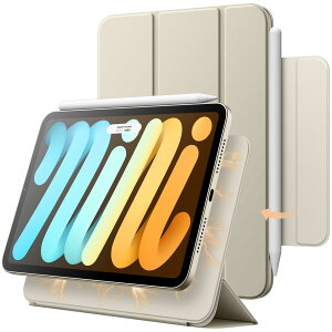 JEDirect }OlbgP[X iPad mini (A17 Pro 2024 fA7) / mini 6 (8.3C`A2021fA6)p Cz EFCNAbv/X[vt XX}[gیJo[ (X^[Cg)