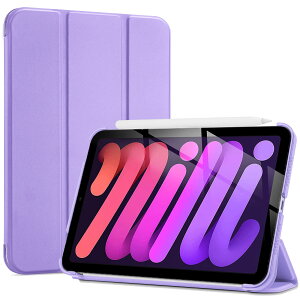 ProCase iPad Mini A17 Pro 7 2024 Mini6 P[X 2021 8.3C`AX O܂X^h n[hobNJo[AKp@FiPad Mini A17 Pro 7 2024AMini 6 2021 -p[v