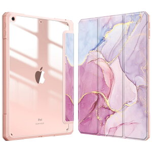 Fintie iPad 10.2 �P�[�X iPad ��9 / 8 / 7���� �P�[�X 2021 2020 2019 �����o�b�N�J�o�[ Apple Pencil ���[�\ �O�܃X�^���h �X���[�v�@�\ �y�� ���^ �����h�~ PU�������U�[ TPU (���f���ԍ�A2602�AA2603�AA26