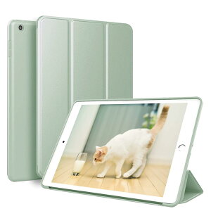 KenKe V^ iPad 9.7 C` 2017/2018 P[X y _炩VR PUގJo[ 3iK܂݉ X^h }Olbgt X[v@\ A1822 A1823 A1893 A1954 iPad 5/ 6 ɑΉ (