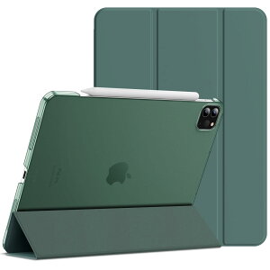 JEDirect iPadPro11�C���`(2022/2021/2020/2018)�ی�P�[�X Pencil���C�����X�[�d�Ή� �E�F�C�N�A�b�v/�I�[�g�X���[�v�@�\�t�� �X�}�[�g�J�o�[iPad Pro 11�p (�~�X�e�B�u���[)