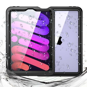 Miimall Ή iPad Mini7 hP[X A17 Pro 2024 iPad Mini6 hP[X \X^ht tBttJo[ Sʕی Sh IP68Ki ČRKi ϏՌ Eh~ ^ C   T