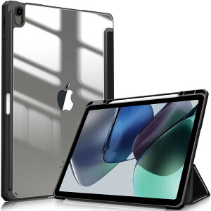 Fintie iPad Air 13C`(M2) P[X 2024 obNJo[ Apple Pencil [\ Apple Pencil ProCX[dΉ O܃X^h X[v@\ y ^ h~ PUU[ TPU(1ubNj