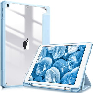 Fintie iPad 10.2 �P�[�X iPad ��9 / 8 / 7���� �P�[�X 2021 2020 2019 �����o�b�N�J�o�[ Apple Pencil ���[�\ �O�܃X�^���h �X���[�v�@�\ �y�� ���^ �����h�~ PU�������U�[ TPU (���f���ԍ�A2602�AA2603�AA26
