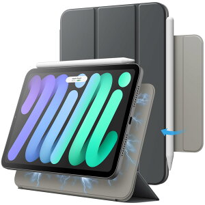 JEDirect }OlbgP[X iPad mini (A17 Pro 2024 fA7) / mini 6 (8.3C`A2021fA6)p Cz EFCNAbv/X[vt XX}[gیJo[ (Xy[XO