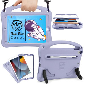 Bam Bino Cases SPACE SUIT V_[Xgbv XN[K[h yV[t ϏՌ LbY P[X y iPad 10.2 9 / 8 / 7 / Air 10.5 2019 3 / Pro 10.5 2017z q ʕی