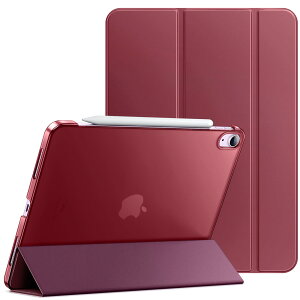 JEDirect iPad Air 11 �C���` M2 (2024), iPadAir5/4 �P�[�X�i2022/2020���f���A10.9�C���`�j�X�����X�^���h�n�[�h�o�b�N �E�F�C�N�A�b�v/�I�[�g�X���[�v�@�\�t�� �^�u���b�g�J�o�[ (���C��)