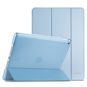 ProCase iPad 9/8/7 �P�[�X (2021 2020 2019) �������o�b�N�J�o�[ �X�}�[�g�J�o�[ �y�� �O�܂�X�^���h iPad 10.2 �Ή� -�X�J�C�u���[