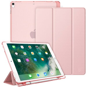 Fintie iPad Air 2019 P[X iPad Air3 10.5C` P[X/iPad Pro 10.5 2017 P[X obNJo[ Apple Pencil [\ O܃X^h X[v@\ y ^  h~ PUU[ (fԍA2152