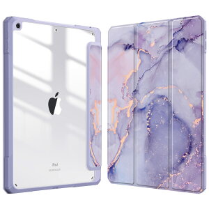 Fintie iPad 10.2 �P�[�X iPad ��9 / 8 / 7���� �P�[�X 2021 2020 2019 �����o�b�N�J�o�[ Apple Pencil ���[�\ �O�܃X�^���h �X���[�v�@�\ �y�� ���^ �����h�~ PU�������U�[ TPU (���f���ԍ�A2602�AA2603�AA26