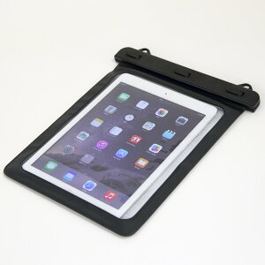 Bravebird タブレット 防水ケース iPad 10インチ 水深10M 防水保護等級 IPx8 スタイリッシュ 防水 iPad iPad mini iPad air etc PC ポータブルゲーム (ブラック 縦型)bb905a