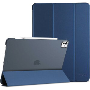 ProCase iPad Pro 13C` P[X M4 (2024 7jy ϏՌ O܂ X^h X}[gJo[ Pencil Pro & USB-CΉ(lCr[)