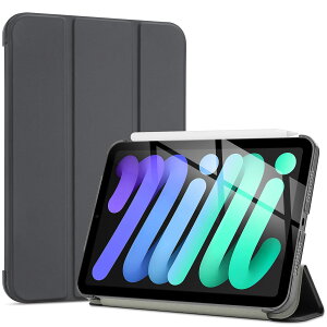 ProCase iPad Mini A17 Pro 7 2024 Mini6 P[X 2021 8.3C`AX O܂X^h n[hobNJo[AKp@FiPad Mini A17 Pro 7 2024AMini 6 2021 -AbVO[