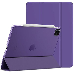 JEDirect iPadPro11�C���`(2022/2021/2020/2018)�ی�P�[�X Pencil���C�����X�[�d�Ή� �E�F�C�N�A�b�v/�I�[�g�X���[�v�@�\�t�� �X�}�[�g�J�o�[iPad Pro 11�p (�p�[�v��)