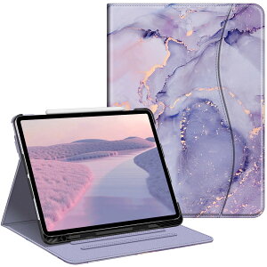 Fintie iPad Air 13C`(M2) P[X 2024 یJo[ Apple Pencil [\ Apple Pencil ProCX[dΉ 2܃X^h }`p I[gX[v@\t h~ PUU[iX}[u