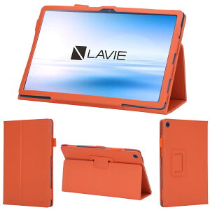 wisers LAVIE T10 �^�u���b�g�P�[�X (�I�����W) 10.61�C���` �Ή� (�^�b�`�y��/�ی�t�B���� �t) T1075 / EAS PC-T1075EAS (PU���U�[�f�� / 2022 �V�^)