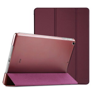 ProCase iPad Air 1(2013����)�P�[�X �X�}�[�g ���X���� �X�^���h �t�H���I�ی�P�[�X �������t���X�g �o�b�N�J�o�[ �Ή��[���F iPad Air 9.7 ��1����(A1474 A1475 A1476)-���C��