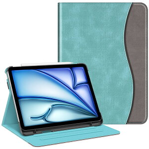 Fintie iPad Air 11C` P[X 2024 /iPad Air 5 P[X 2022 /Air 4 P[X 2020 10.9 C` یJo[ Apple Pencil [\ Apple Pencil 2 CX[dΉ 2܃X^h }`p I[gX[v@