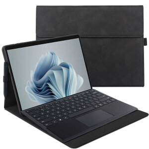 xisiciao یP[X For Microsoft Surface Pro 9/10/11th TPU \tgVFt L[{[hJo[T[tFXv9ƌ݊ ČyM݌v (Black)