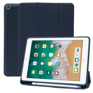 MS factory iPad 9.7 p P[X 2018 2017 ACpbh 5 6 Jo[ Apple Pencil [ ϏՌ X}[gJo[ \tg TPU I[gX[v yVz_[ ~bhiCgu[  IPD-5-S-HDR-NV