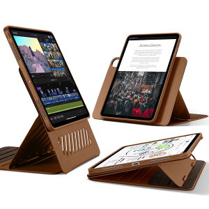ESR iPad Pro 13C` P[X M4 2024p O\ȃ}OlbgJo[t]P[X c/X^h 9iK̊px߉\ Pencil Pro/USB-CSΉ ShiftV[Y uE