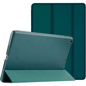 ProCase iPad 9.7"(^jP[X X}[g X X^h tHIیP[X tXg obNJo[ Ή@FiPad 9.7" 6 2018 / 5 2017 - Gh