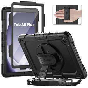 Timecity Galaxy Tab A9+ P[X ϏՌ 2023Vf یtB 360°]X^h y[ nh&V_[XgCvt h~ h~ @\ 1[geXg  (SM-X210/ X216/ X218) Galaxy