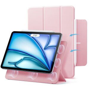ESR iPad Air 11C` P[X M2 (2024A6)AiPad Air 5/4 P[X(2022/2020)AiPad Pro 11 P[X(2018)p ̓}Olbgz XȎO܂X^hP[X Pencil Pro/USB-CSΉ E