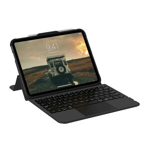 URBAN ARMOR GEAR iPad 10.9C` 10Ή P[X ϏՌ gbNpbhڃL[{[h({) Bluetooth X^h y{K㗝Xiz UAG-BTKB-02-JP/10