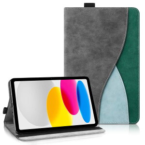 iPad 第10世代 ケース 2022 10.9 インチ カバー シンプル ビジネス ipad 10世代 ケース 2022モデル ipad ケース 第10世代 10.9インチ カバー iPad 第10世代 カバー PUレザー tpu材質 スタンド機能 ペンシル収