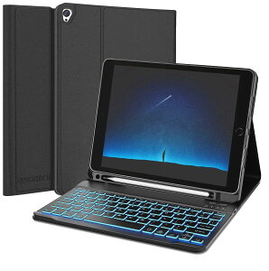2024NŐV^ iPad 9 L[{[h P[X 10.2C` 8/7 Jo[ ϏՌ [2021/2020/2019] CX bluetooth iPad Air3/Pro 10.5 L[{[htP[X E px I[gX[v@\t