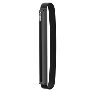 Apple Pencil ケース MoKo アップルペンシルホルダーケース 第1/2世代/USB-C/Pencil Pro兼用 ペンカバー チャック式 PUレザー ゴムバンド付きiPad 10/iPad Air5/4 /iPad 10.2/ iPad Pro 11/12.9など 9.7~12.9in対応 Gray