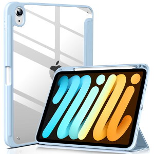 Lsmmpoba iPad mini7 P[X (A17 ProA2024) iPad mini 7/6 P[X 2024/2021 8.3C` yV[ TPUobNJo[ nCubhP[X y ^ h~ PUU[ XJCu[