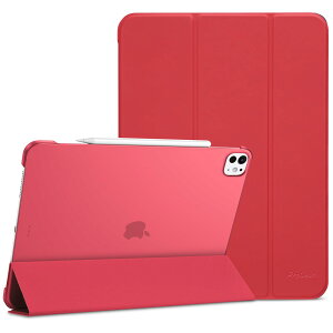 ProCase iPad Pro 13C` P[X M4 (2024 7jy ϏՌ O܂ X^h X}[gJo[ Pencil Pro & USB-CΉ(bh)