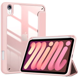 ProCase iPad Mini A17 Pro 7 2024 Mini6 P[X 2021 8.3C` yz_[ I[gX[v/EFCN@\ ϏՌ O܂X^h obNJo[ Kp@FiPad Mini A17 Pro 7 2024AiPad Min