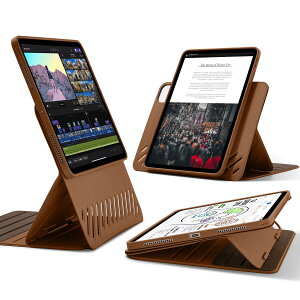 ESR iPad Pro 11�C���` �P�[�X M4 (2024�A��5����)��p ��O���\�ȃ}�O�l�b�g�J�o�[�t����]���P�[�X �c����/�������X�^���h 9�i�K�̊p�x���߉\ Pencil Pro/USB-C���S�Ή� Shift�V���[�Y �u���E��