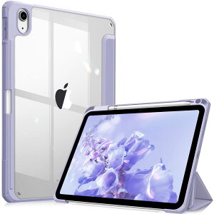 Fintie iPad 10 P[X 2022 10.9 C` obNJo[ Apple Pencil [\ O܃X^h X[v@\ y ^ h~ PUU[ TPU (fԍA2696AA2757AA2777)iCbN