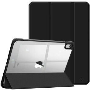 Fintie iPad 10 P[X 2022 obNJo[ 10.9C` O܃X^h X[v@\ y ^ h~ PUU[ TPU (fԍA2696AA2757AA2777)(1ubN)
